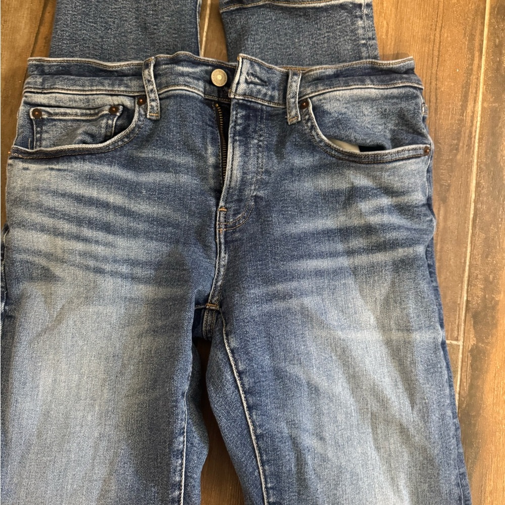 Lucky Brand Men’s Jeans 32x32 Blue Denim Straight Slim Medium Wash